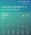 [AI 날씨] 빅스비! 오늘 날씨는? 