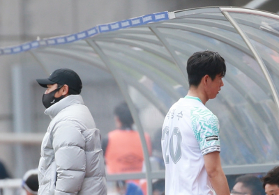 [K리그1]박정수의 퇴장에 싸늘한 김남일 감독