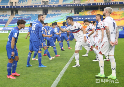 [K리그 생생포토]수원FC, '수원더비' 2-1 짜릿한 역전승