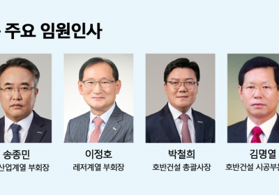 호반그룹, 2022년 정기 임원인사 실시