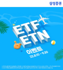 삼성증권, ETF?ETN 거래고객 대상 상품권 증정 이벤트