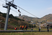 부영 무주덕유산리조트, 리프트 긴급 구조 훈련 실시