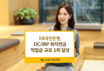 KB국민은행, DC/IRP 퇴직연금 적립금 규모 '1위'