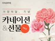 쿠팡, 가정의달 맞아 '카네이션 및 선물' 기획전