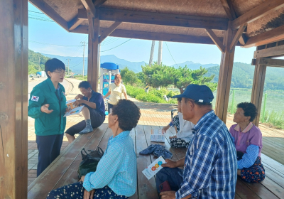 장흥군 안양면, 폭염속 취약계층 돌봄 강화