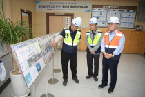 한국남부발전 김준동 사장, 폭염속 발전현장 점검