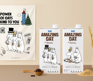 어메이징 오트 바리스타 X 무민 에디션 한정 출시